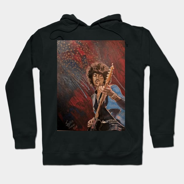 Phil Lynott - Thin Lizzy Hoodie by JackieJames